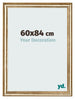 Fotokader 60x84cm Goud Antiek MDF Lazio Voorzijde Maat | Yourdecoration.be