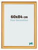 Fotokader 60x84cm Goud Mat MDF Lazio Voorzijde Maat | Yourdecoration.be