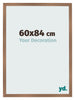 Fotokader 60x84cm Koper Decor MDF Bologna Voorzijde Maat | Yourdecoration.be