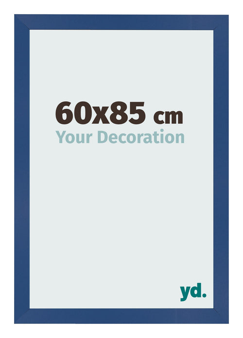 Fotokader 60x85 cm Donkerblauw MDF Bologna Voorzijde Maat | Yourdecoration.be