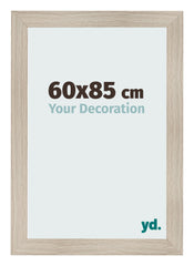 Fotokader 60x85cm Eiken Licht MDF Pisa Voorzijde Maat | Yourdecoration.be