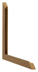 Fotokader 60x85cm Eiken Rustiek MDF Bologna Detail Doorsnede | Yourdecoration.be