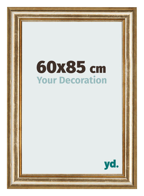 Fotokader 60x85cm Goud Antiek MDF Lazio Voorzijde Maat | Yourdecoration.be