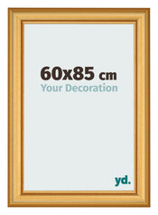 Fotokader 60x85cm Goud Mat MDF Lazio Voorzijde Maat | Yourdecoration.be