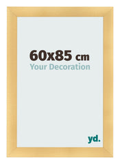 Fotokader 60x85cm Goud Mat MDF Pisa Voorzijde Maat | Yourdecoration.be