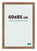 Fotokader 60x85cm Koper Decor MDF Bologna Voorzijde Maat | Yourdecoration.be