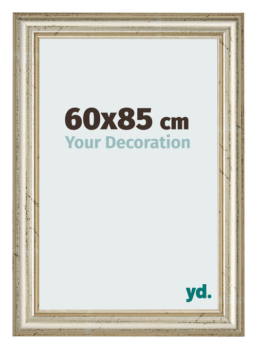 Fotokader 60x85cm Metaalglans MDF Lazio Voorzijde Maat | Yourdecoration.be