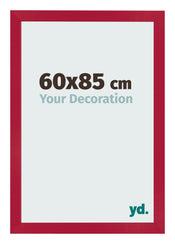 Fotokader 60x85cm Rood MDF Bologna Voorzijde Maat | Yourdecoration.be