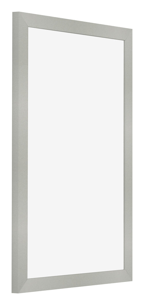 Fotokader 60x85cm Zilver Mat MDF Bologna Voorzijde Schuin | Yourdecoration.be