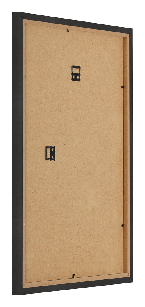 Fotokader 60x85cm Zwart Mat MDF Bologna Achterzijde Schuin | Yourdecoration.be