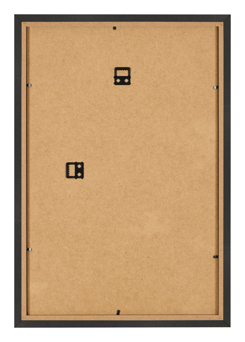 Fotokader 60x85cm Zwart Mat MDF Bologna Achterzijde | Yourdecoration.be