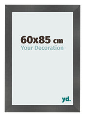 Fotokader 60x85cm Zwart Mat MDF Pisa Voorzijde Maat | Yourdecoration.be