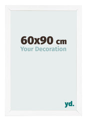 Fotokader 60x90 cm Wit Mat MDF Bologna Voorzijde Maat | Yourdecoration.be