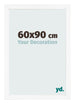 Fotokader 60x90 cm Wit Mat MDF Bologna Voorzijde Maat | Yourdecoration.be