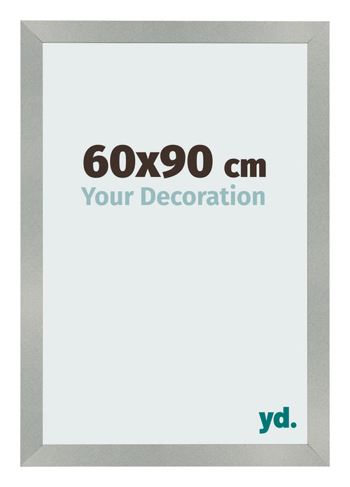 Fotokader 60x90cm Aluminium Geborsteld MDF Bologna Voorzijde Maat | Yourdecoration.be