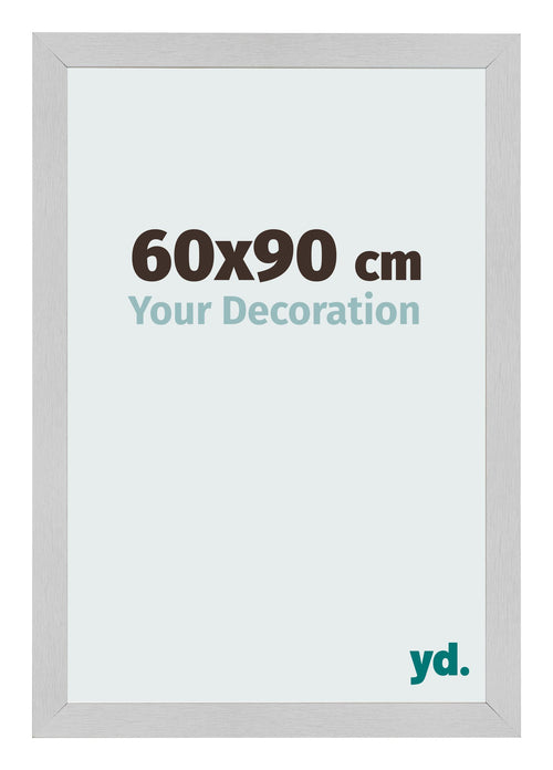 Fotokader 60x90cm Edelstaal MDF Bologna Voorzijde Maat | Yourdecoration.be