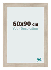 Fotokader 60x90cm Eiken Licht MDF Pisa Voorzijde Maat | Yourdecoration.be