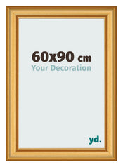 Fotokader 60x90cm Goud Mat MDF Lazio Voorzijde Maat | Yourdecoration.be