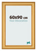 Fotokader 60x90cm Goud Mat MDF Lazio Voorzijde Maat | Yourdecoration.be