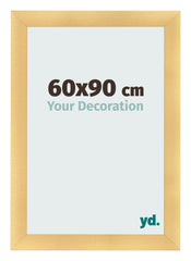 Fotokader 60x90cm Goud Mat MDF Pisa Voorzijde Maat | Yourdecoration.be