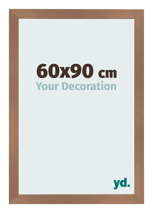 Fotokader 60x90cm Koper Decor MDF Bologna Voorzijde Maat | Yourdecoration.be