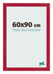 Fotokader 60x90cm Rood MDF Bologna Voorzijde Maat | Yourdecoration.be
