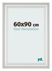 Fotokader 60x90cm Wit Geveegd MDF Lazio Voorzijde Maat | Yourdecoration.be