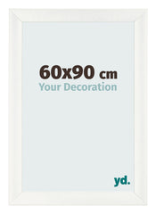 Fotokader 60x90cm Wit Geveegd MDF Pisa Voorzijde Maat | Yourdecoration.be