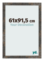 Fotokader 61x91 5 cm Geoxideerd Metaal MDF Bologna Voorzijde Maat | Yourdecoration.be