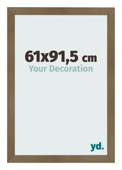 Fotokader 61x91 5cm Brons Decor MDF Bologna Voorzijde Maat | Yourdecoration.be