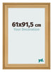 Fotokader 61x91 5cm Dennen Houtnerf MDF Lazio Voorzijde Maat | Yourdecoration.be