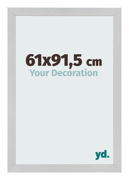 Fotokader 61x91 5cm Edelstaal MDF Bologna Voorzijde Maat | Yourdecoration.be