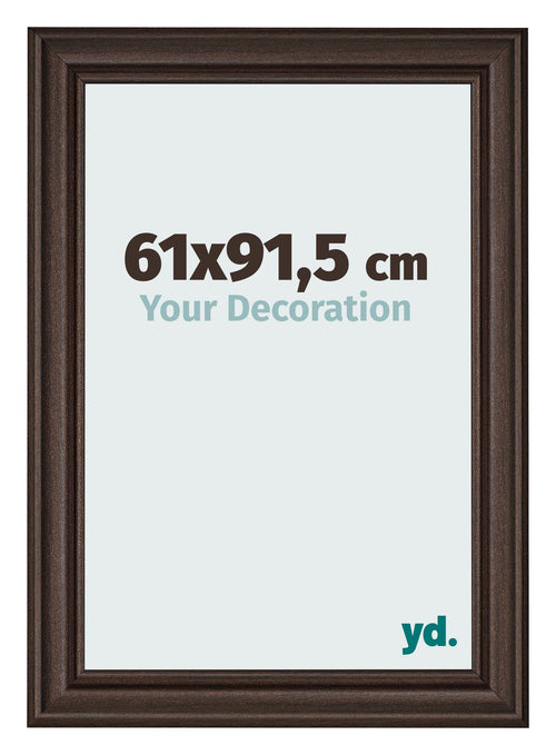Fotokader 61x91 5cm Eiken Donker MDF Lazio Voorzijde Maat | Yourdecoration.be
