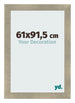 Fotokader 61x91 5cm Goud Antiek MDF Pisa Voorzijde Maat | Yourdecoration.be