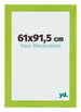Fotokader 61x91 5cm Groen MDF Pisa Voorzijde Maat | Yourdecoration.be