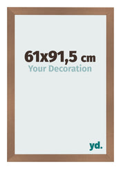 Fotokader 61x91 5cm Koper Decor MDF Bologna Voorzijde Maat | Yourdecoration.be