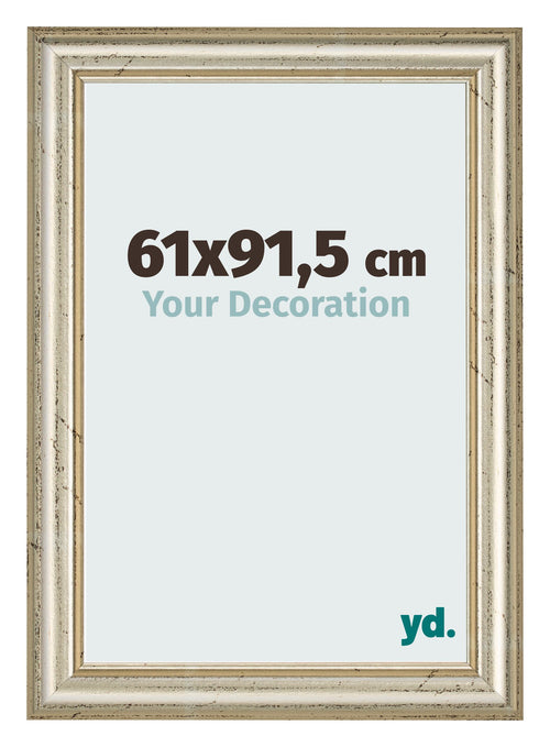 Fotokader 61x91 5cm Metaalglans MDF Lazio Voorzijde Maat | Yourdecoration.be