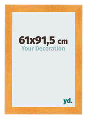 Fotokader 61x91 5cm Oranje MDF Pisa Voorzijde Maat | Yourdecoration.be