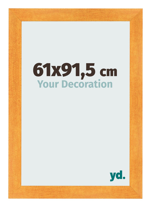 Fotokader 61x91 5cm Oranje MDF Pisa Voorzijde Maat | Yourdecoration.be