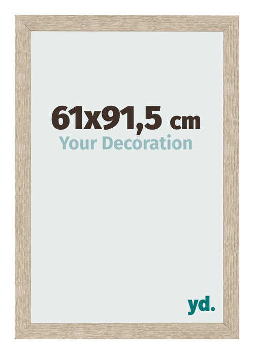 Fotokader 61x91 5cm Sonoma Eiken MDF Bologna Voorzijde Maat | Yourdecoration.be