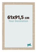 Fotokader 61x91 5cm Sonoma Eiken MDF Bologna Voorzijde Maat | Yourdecoration.be