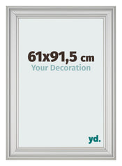 Fotokader 61x91 5cm Zilver Mat MDF Lazio Voorzijde Maat | Yourdecoration.be
