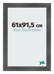 Fotokader 61x91 5cm Zwart Mat MDF Pisa Voorzijde Maat | Yourdecoration.be