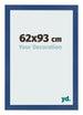 Fotokader 62x93 cm Donkerblauw MDF Bologna Voorzijde Maat | Yourdecoration.be