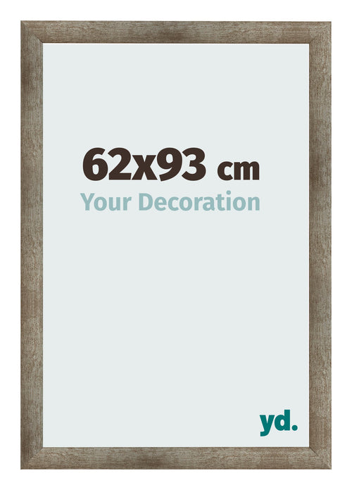 Fotokader 62x93 cm Metaal Vintage MDF Bologna Voorzijde Maat | Yourdecoration.be
