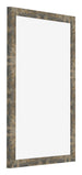 Fotokader 62x93cm Blauw Goud Gemeleerd MDF Bologna Voorzijde Schuin | Yourdecoration.be