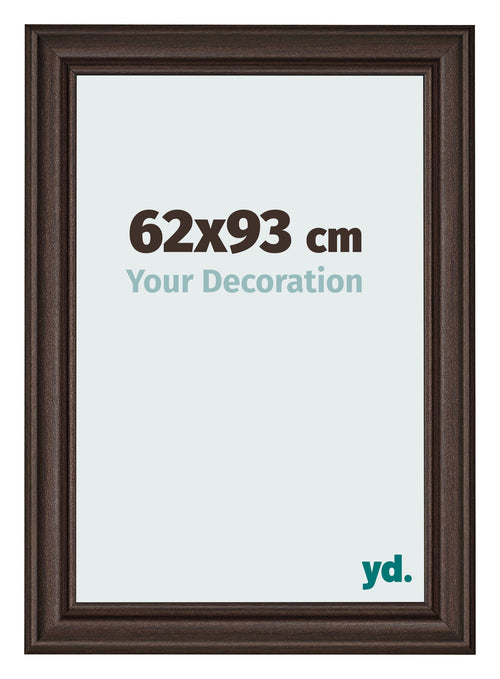 Fotokader 62x93cm Eiken Donker MDF Lazio Voorzijde Maat | Yourdecoration.be