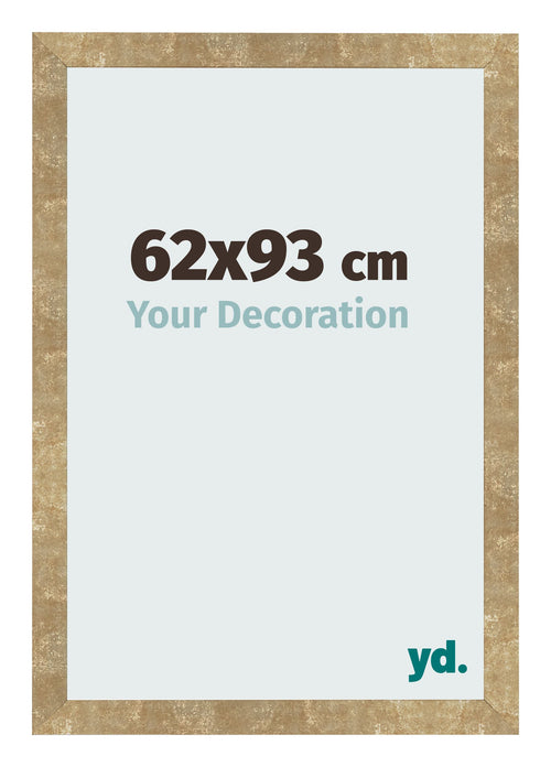 Fotokader 62x93cm Goud Antiek MDF Bologna Voorzijde Maat | Yourdecoration.be