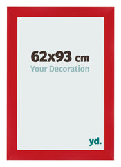 Fotokader 62x93cm Rood MDF Pisa Voorzijde Maat | Yourdecoration.be