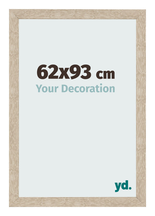 Fotokader 62x93cm Sonoma Eiken MDF Bologna Voorzijde Maat | Yourdecoration.be